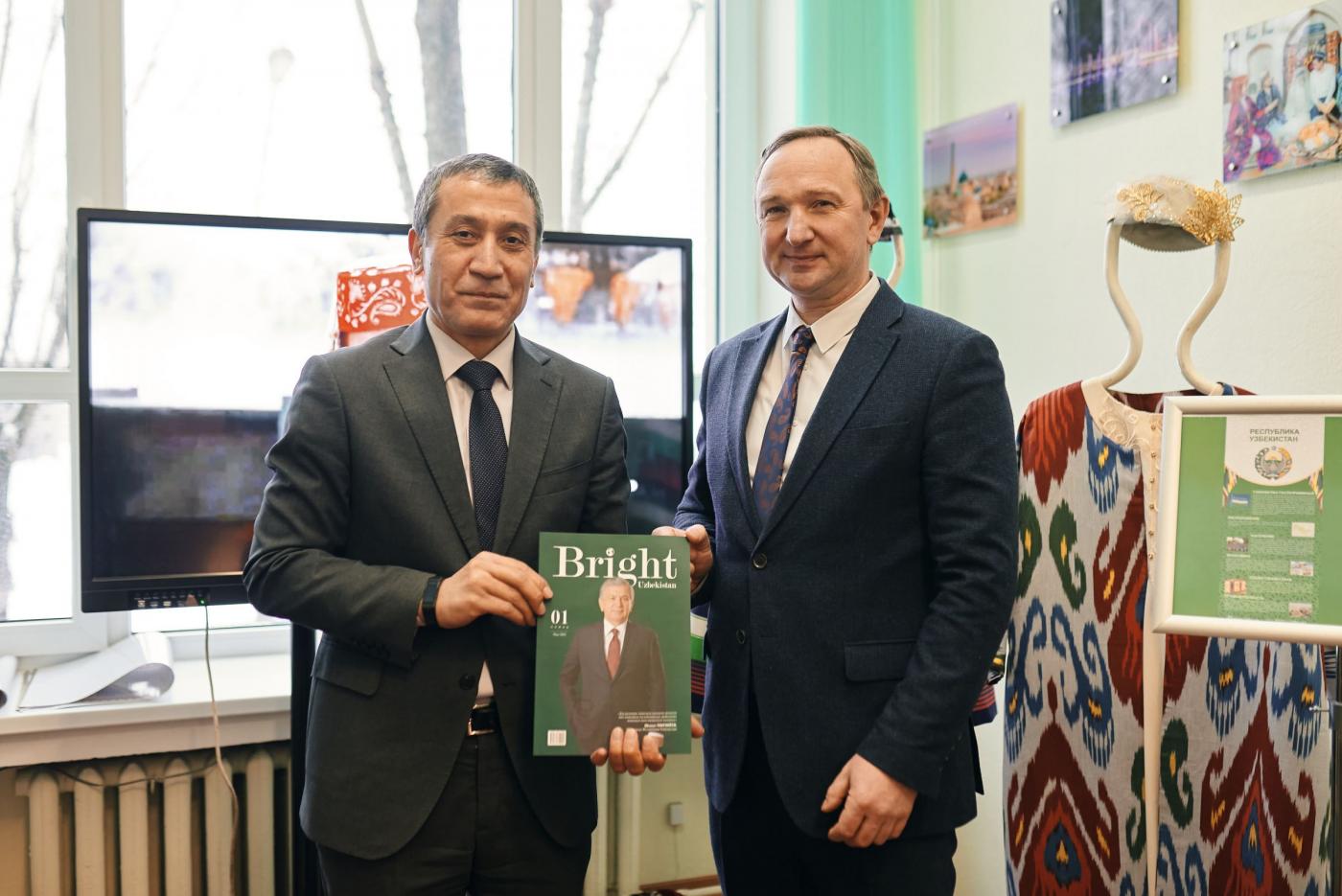 Представители посольства Республики Узбекистан в Республике Беларусь посетили БНТУ